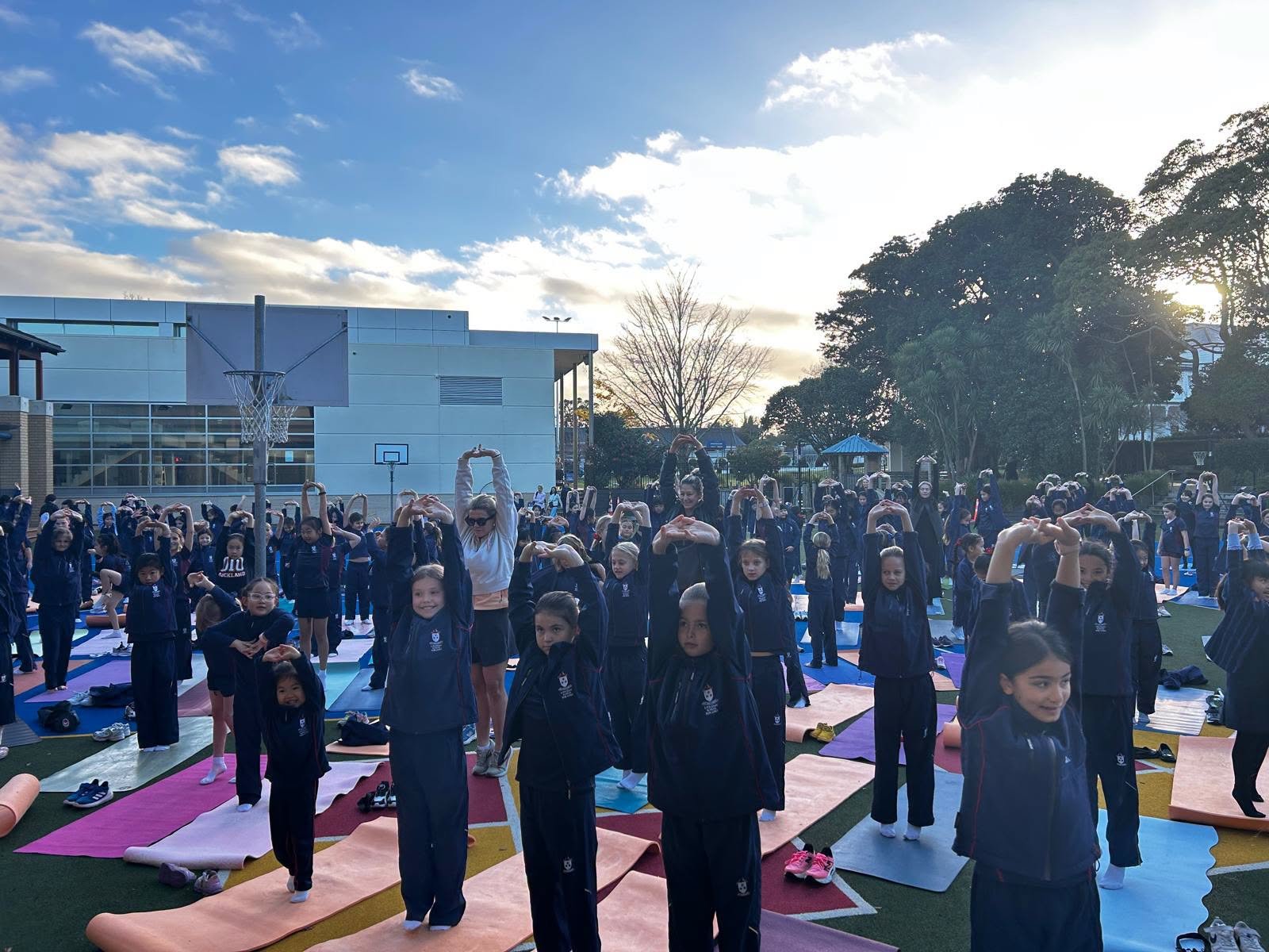 12th International Day of Yoga Celebrated at Diocesan School for Girls, Epsom