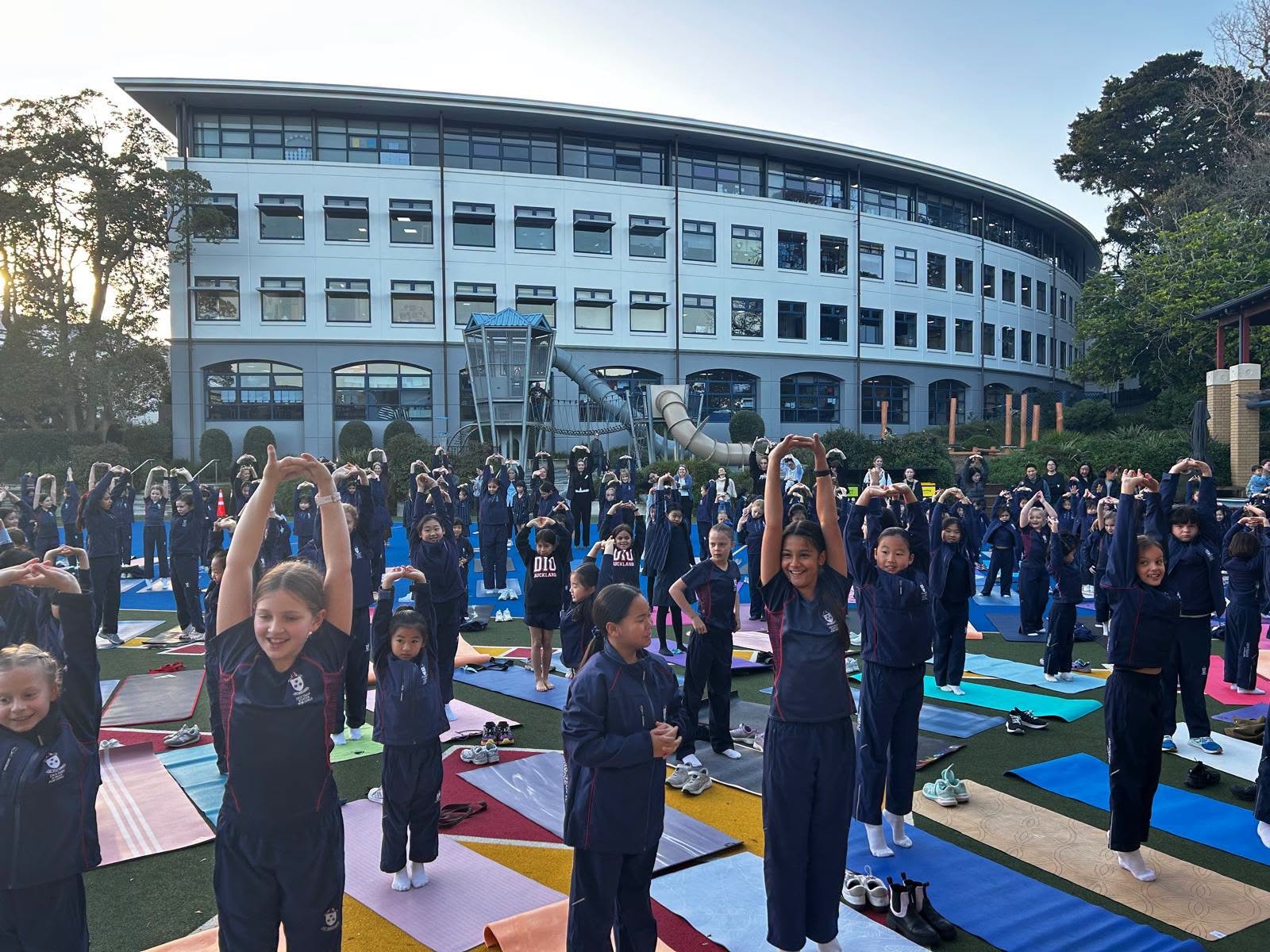 12th International Day of Yoga Celebrated at Diocesan School for Girls, Epsom