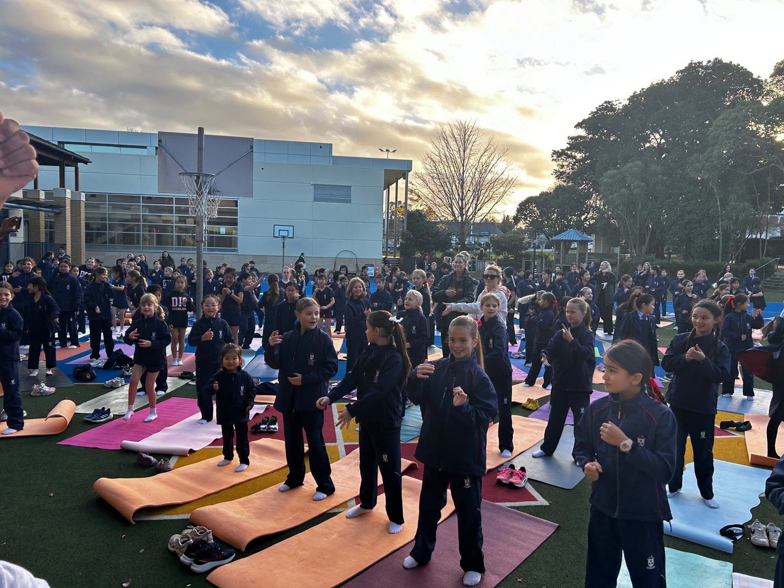 12th International Day of Yoga Celebrated at Diocesan School for Girls, Epsom