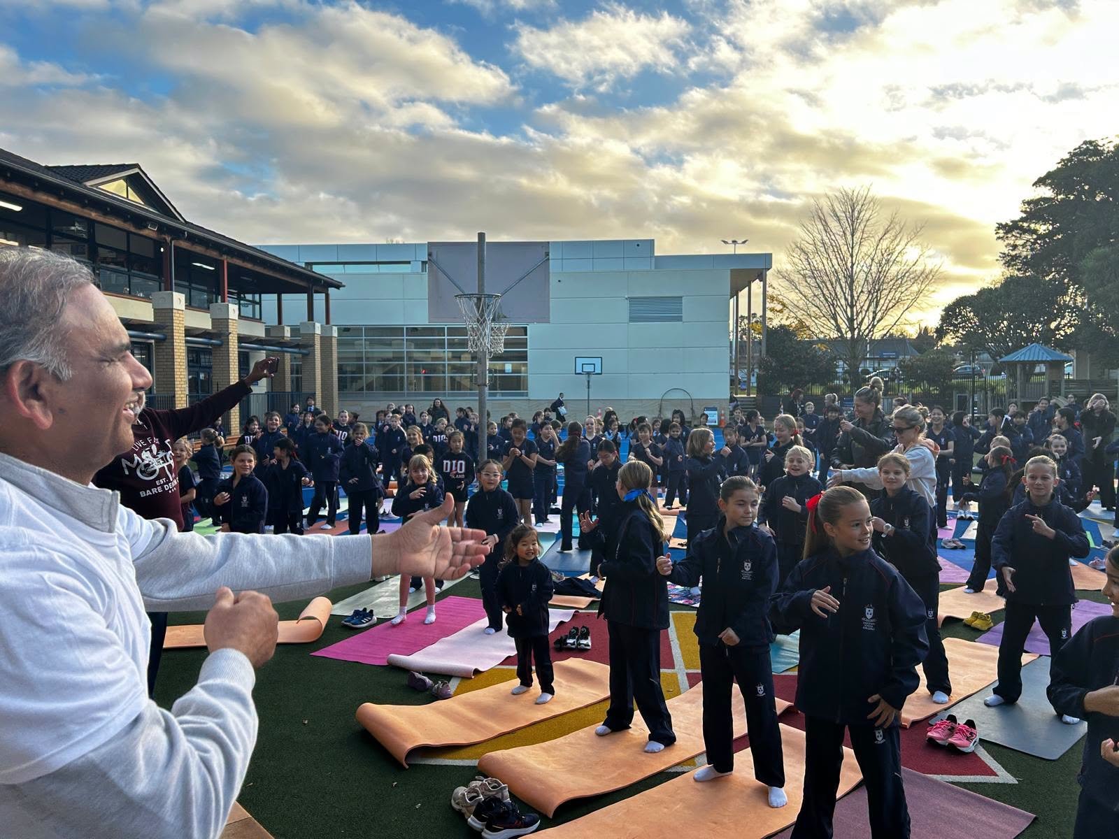 12th International Day of Yoga Celebrated at Diocesan School for Girls, Epsom