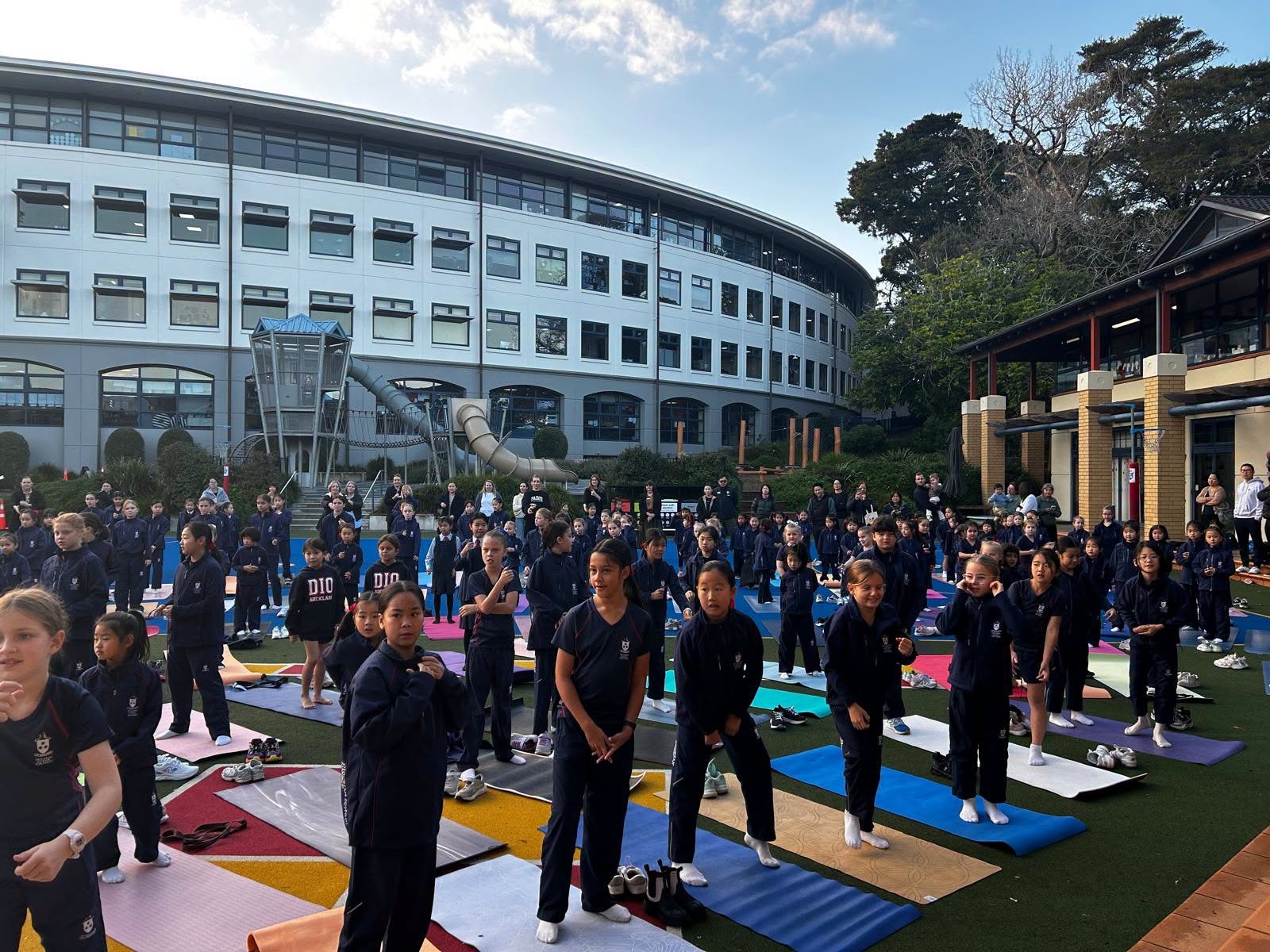 12th International Day of Yoga Celebrated at Diocesan School for Girls, Epsom