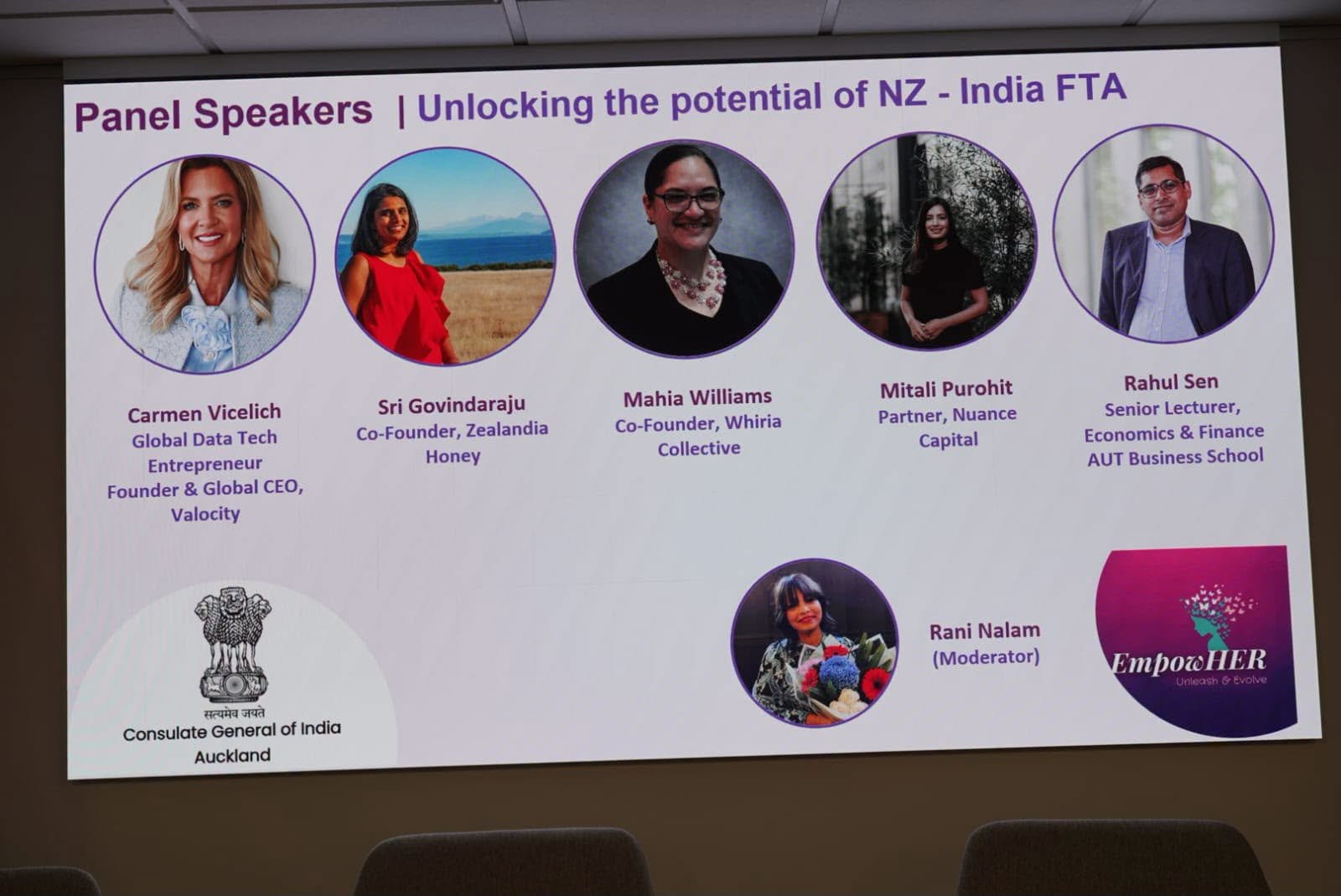 Panel Discussion: Unlocking the Potential of the NZ–India Free Trade Agreement