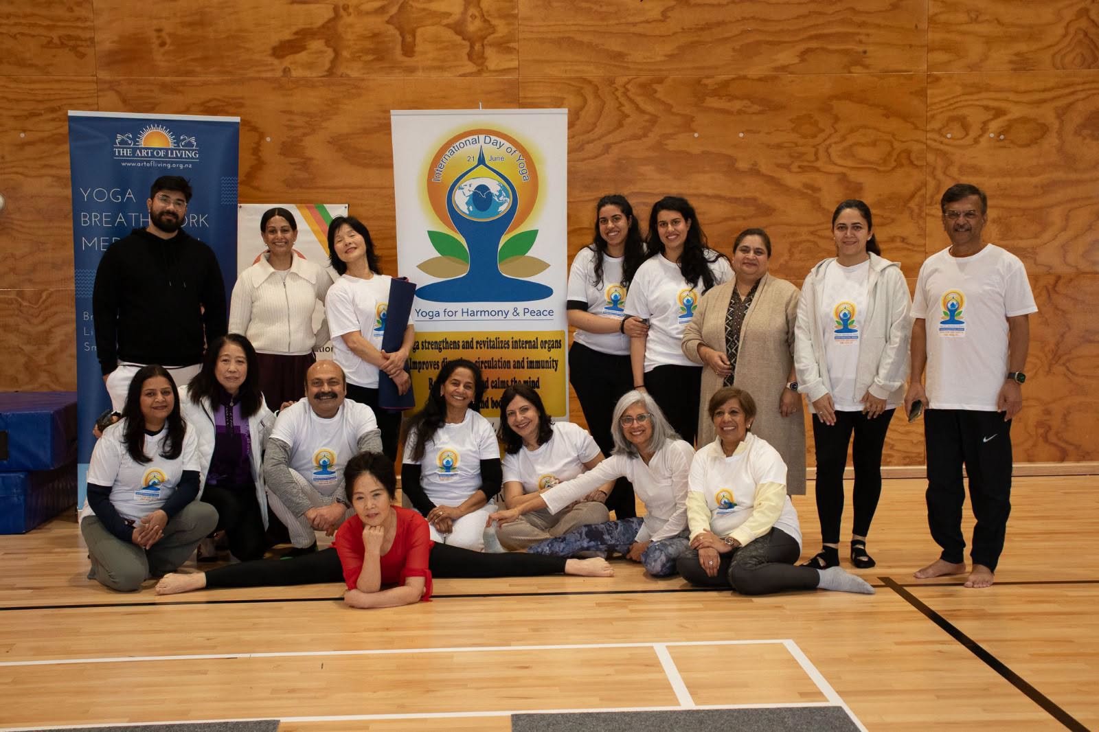12th International Day of Yoga Celebrated at Ormiston Senior College, Flat Bush