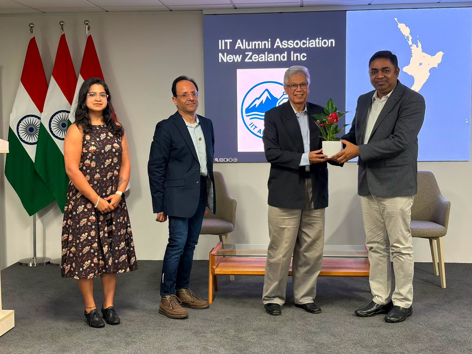 Engagement with the IIT Alumni Association of New Zealand on the India-New Zealand Free Trade Agreement