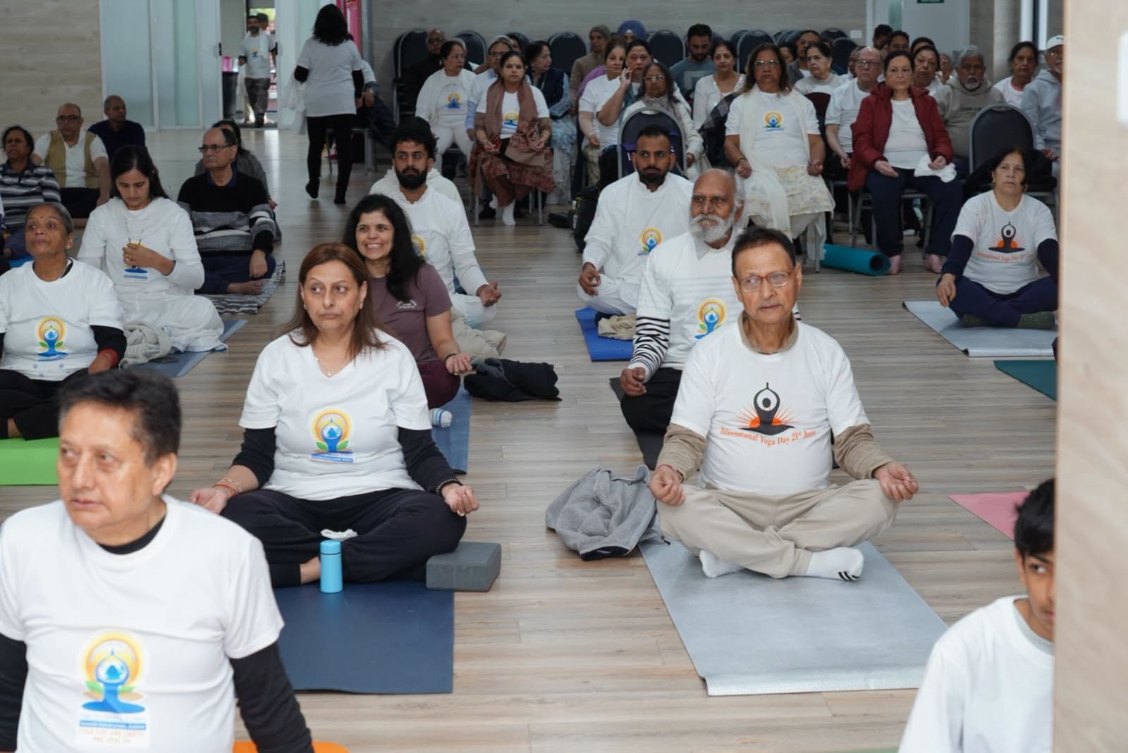 12th International Day of Yoga Celebrated with the Indian Association Manukau