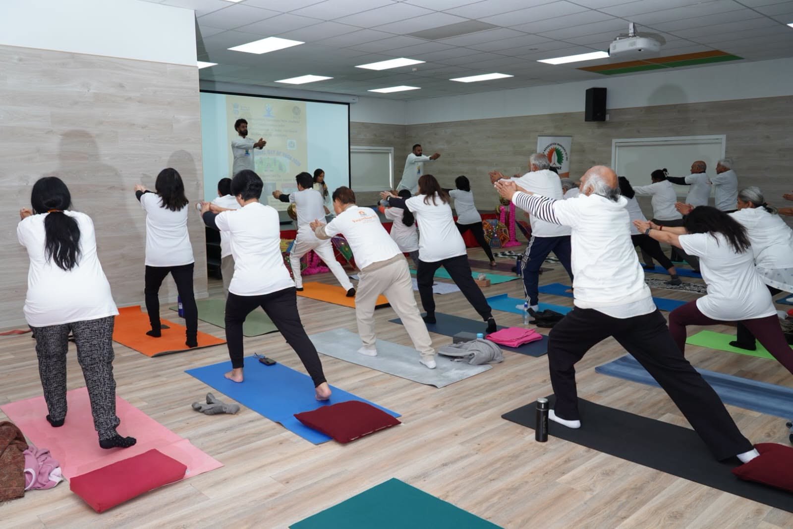 12th International Day of Yoga Celebrated with the Indian Association Manukau