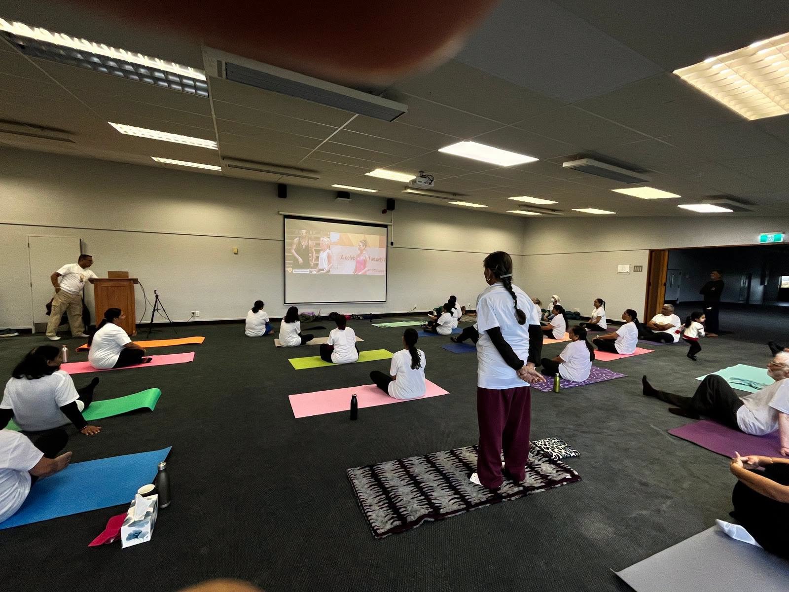 12th International Day of Yoga Celebrated in Pukekohe