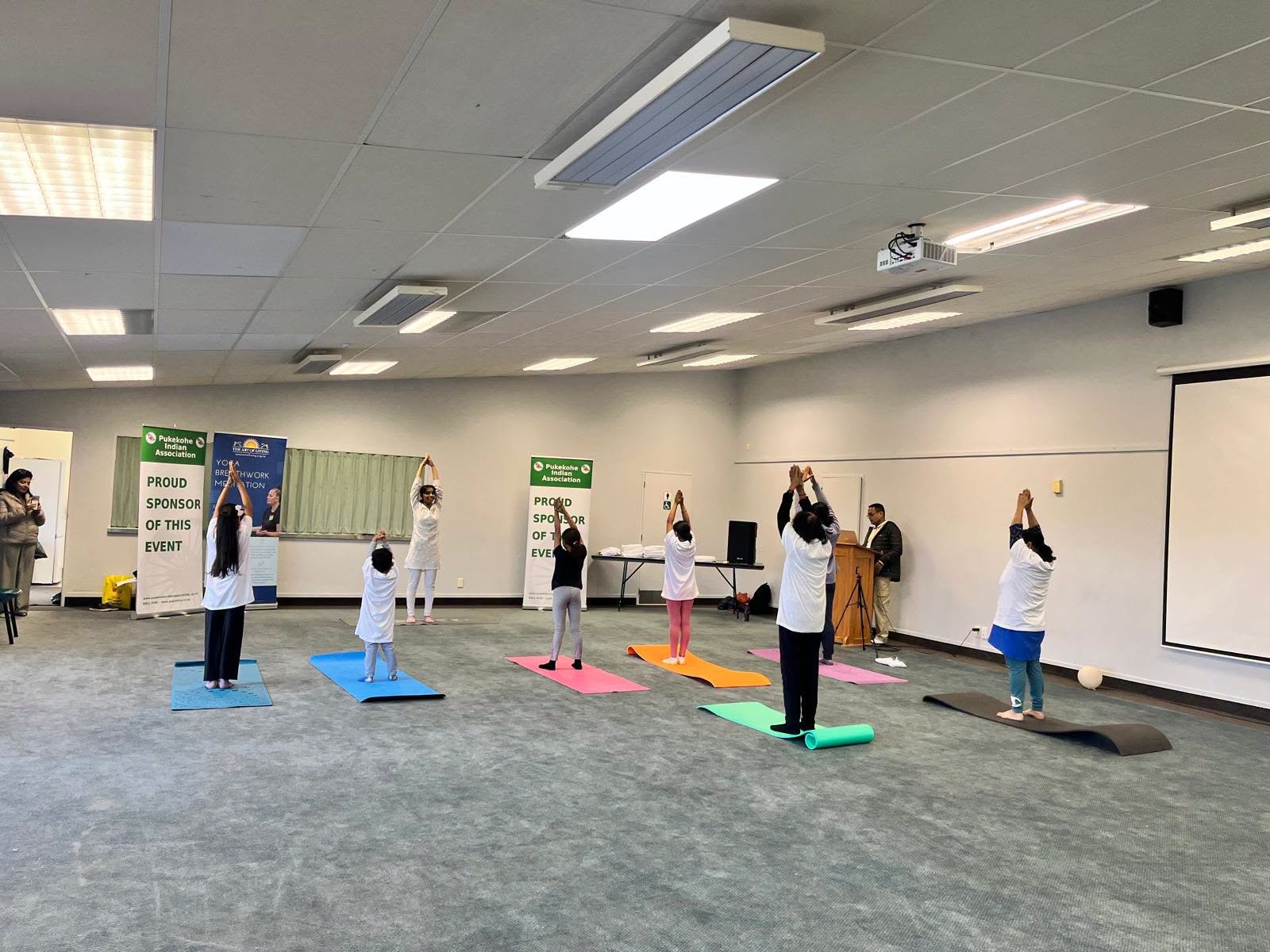 12th International Day of Yoga Celebrated in Pukekohe