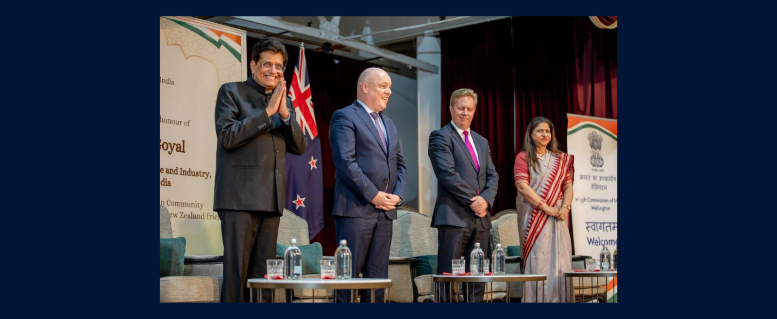 Official visit of Shri Piyush Goyal, Hon’ble Minister of Commerce and Industry, Government of India to New Zealand from 05-08 November, 2025