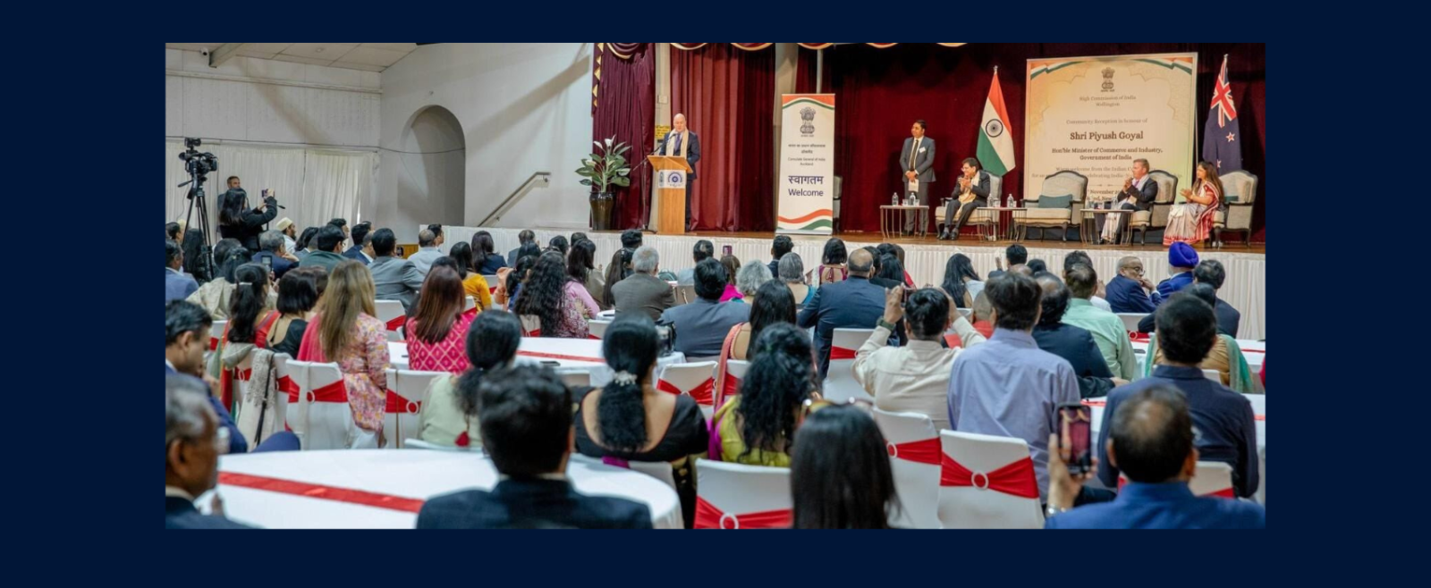 Official visit of Shri Piyush Goyal, Hon’ble Minister of Commerce and Industry, Government of India to New Zealand from 05-08 November, 2025