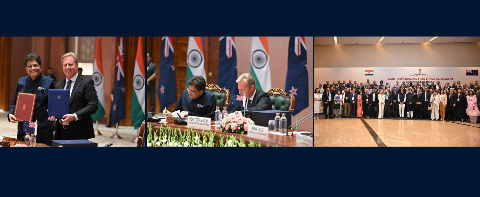 Signing of India-New Zealand Free Trade Agreement in New Delhi | 27 April 2026