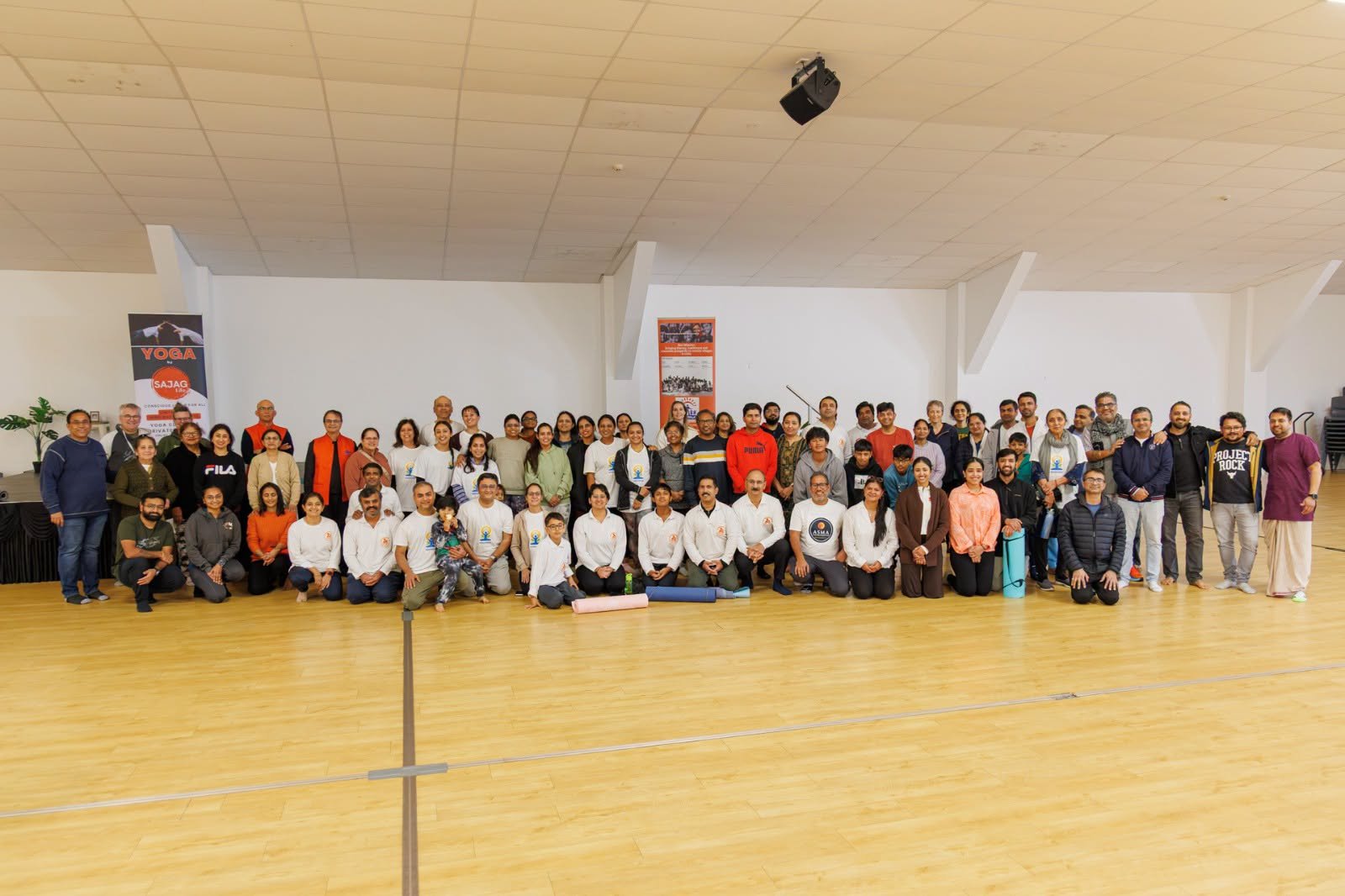 12th International Day of Yoga Celebrated with the Waikato Indian Association, Hamilton