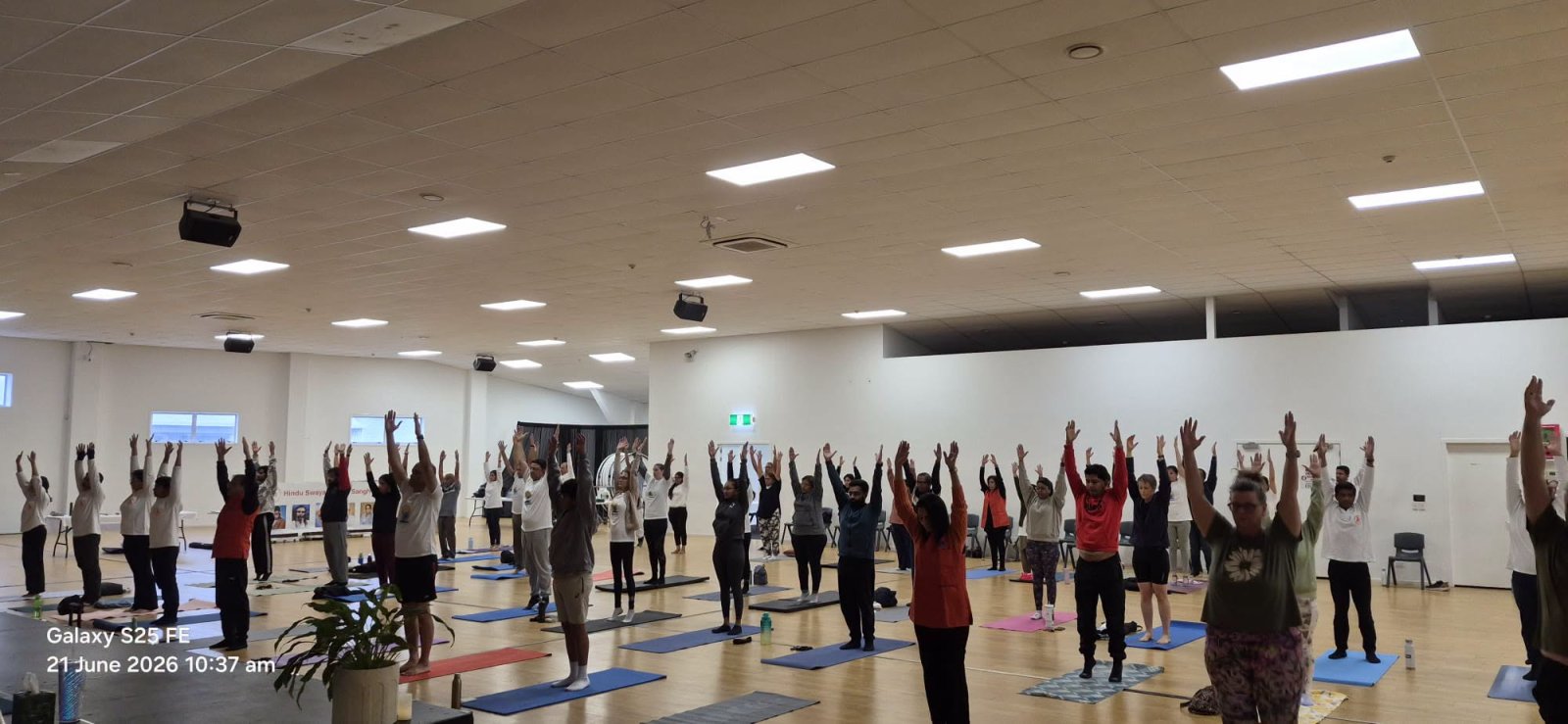 12th International Day of Yoga Celebrated with the Waikato Indian Association, Hamilton