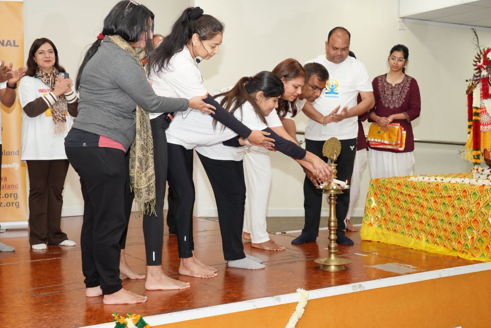 International Day of Yoga Celebrated in Auckland