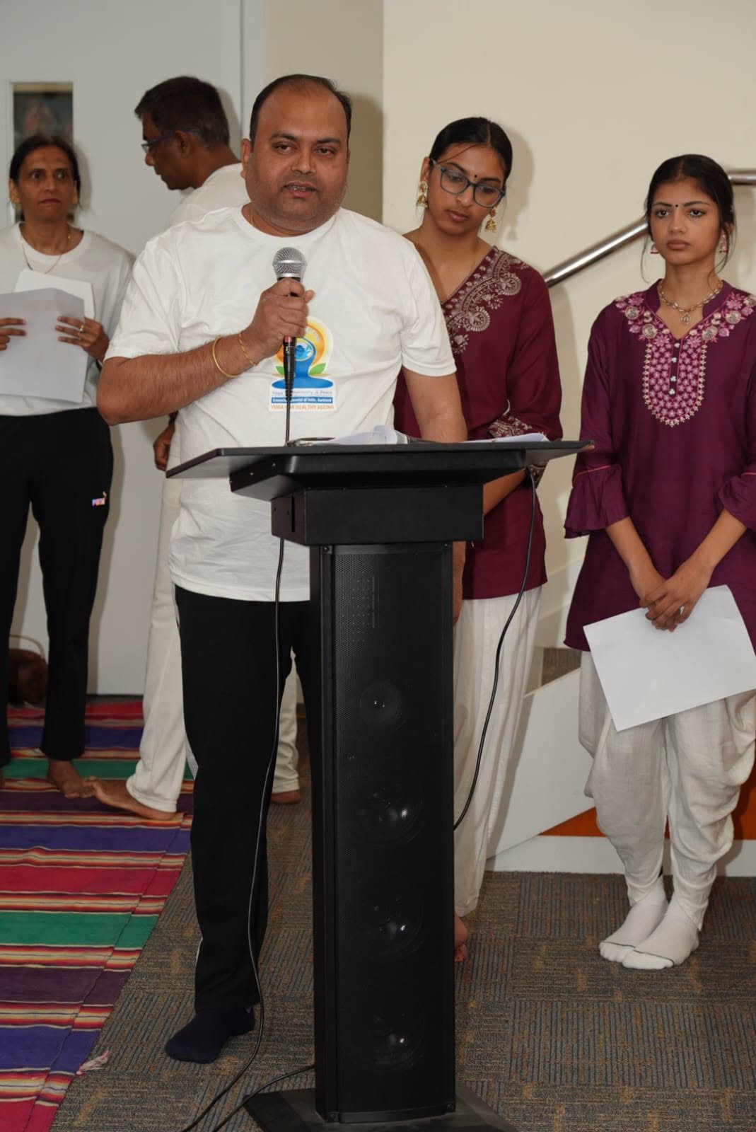 International Day of Yoga Celebrated in Auckland