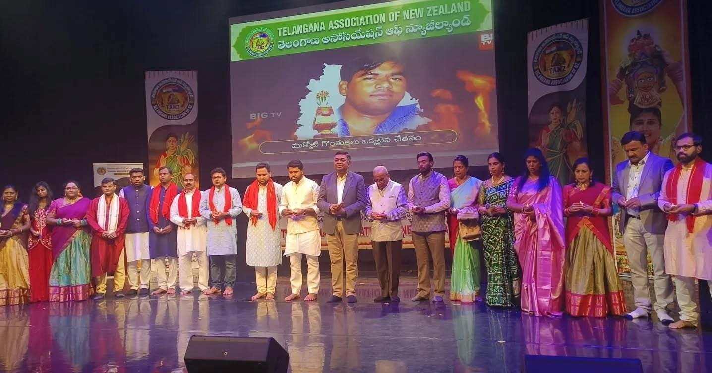 Telangana State Formation Day hosted by the Telangana Association of New Zealand