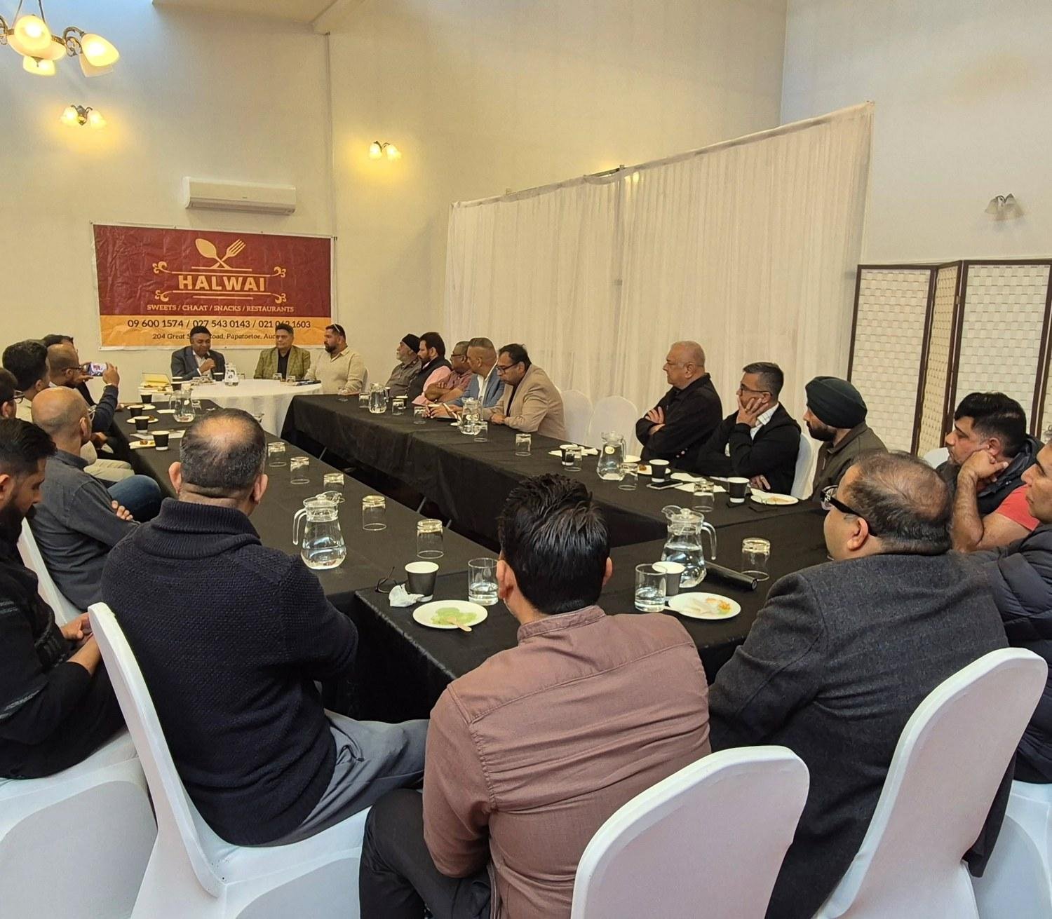 Interaction with Diaspora Entrepreneurs at Papatoetoe